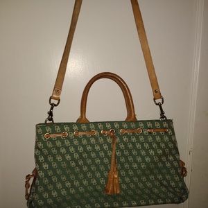 Dooney & Burke purse with shoulder strap